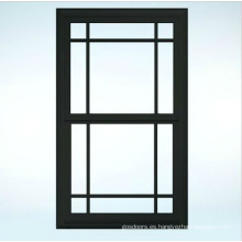 Ventana doble UPVC de doble vidrio